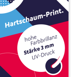 Hartschaum-Print 3mm